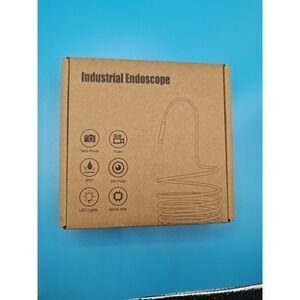 Industrial USB Snake Endoscope 7mm HD Inspection Camera Borescope With Light LED